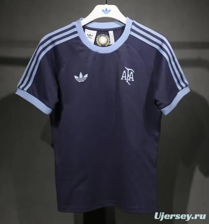 2024 Argentina Navy T-Shirt Jersey
