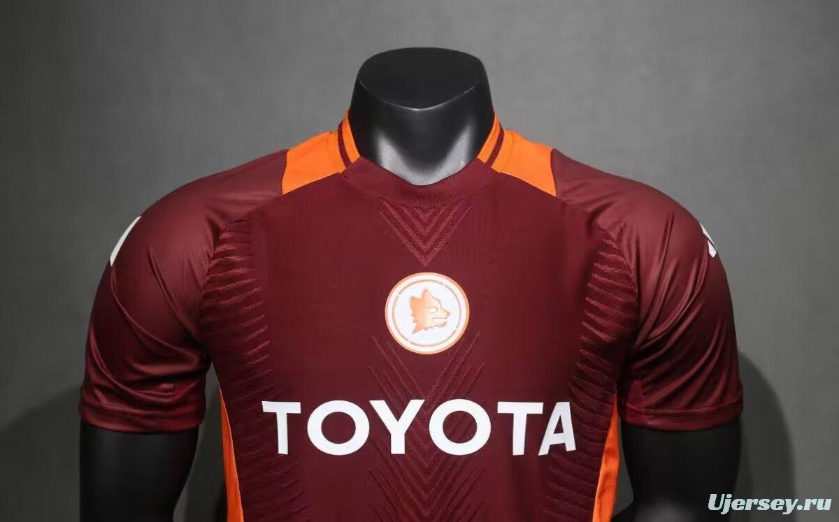 Player Version 24/25 AS Roma Home Pre-Match Jersey