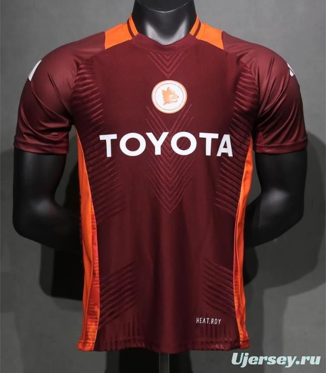 Player Version 24/25 AS Roma Home Pre-Match Jersey