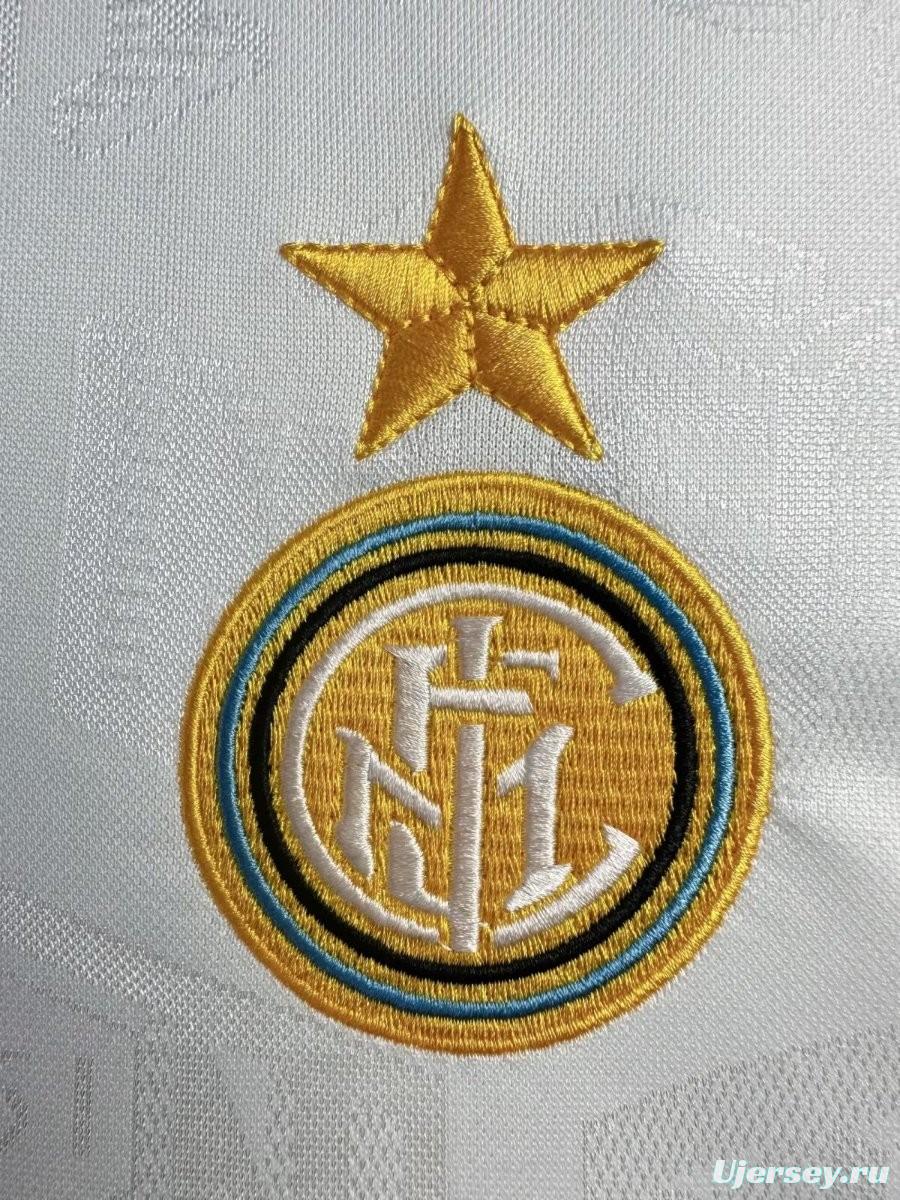 Retro 94/95 Inter Milan Away White Jersey