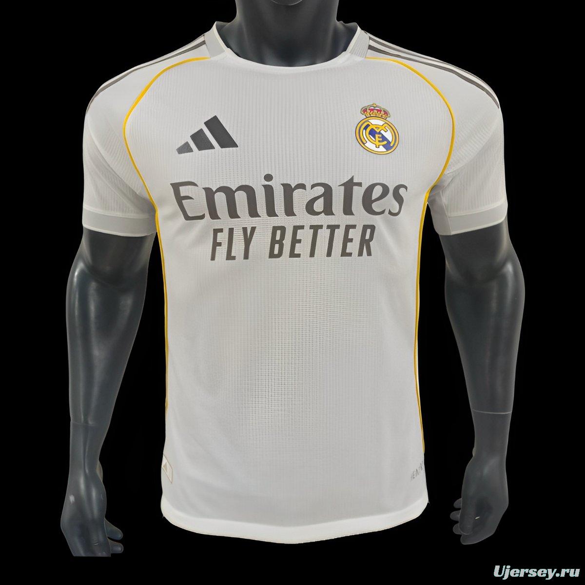 Player Version 25/26 Real Madrid Home Jersey