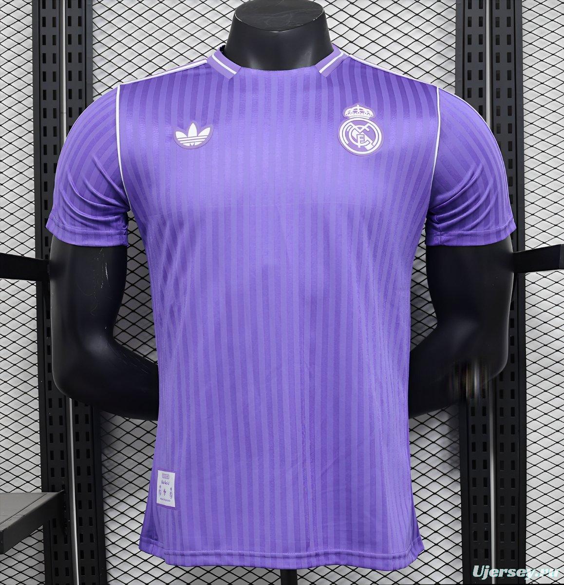 Player Version 25/26 Real Madrid Purple Icon Jersey