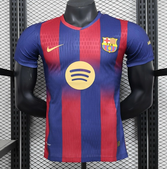 Player Version 25/26 Barcelona Home Leaked Jersey
