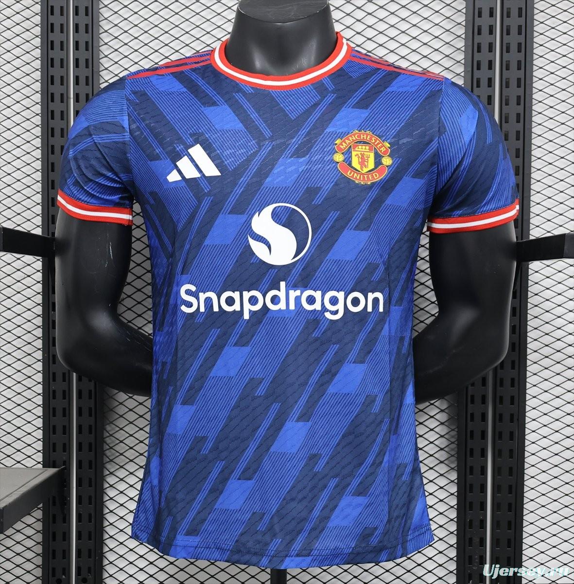 Player Version 25/26 Manchester United Blue Special Jersey