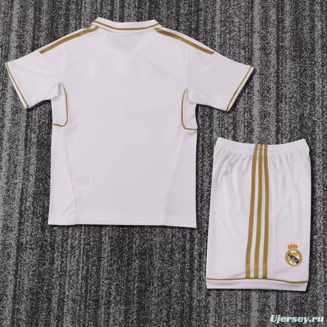 Retro Kids 11/12 Real Madrid Home Jersey