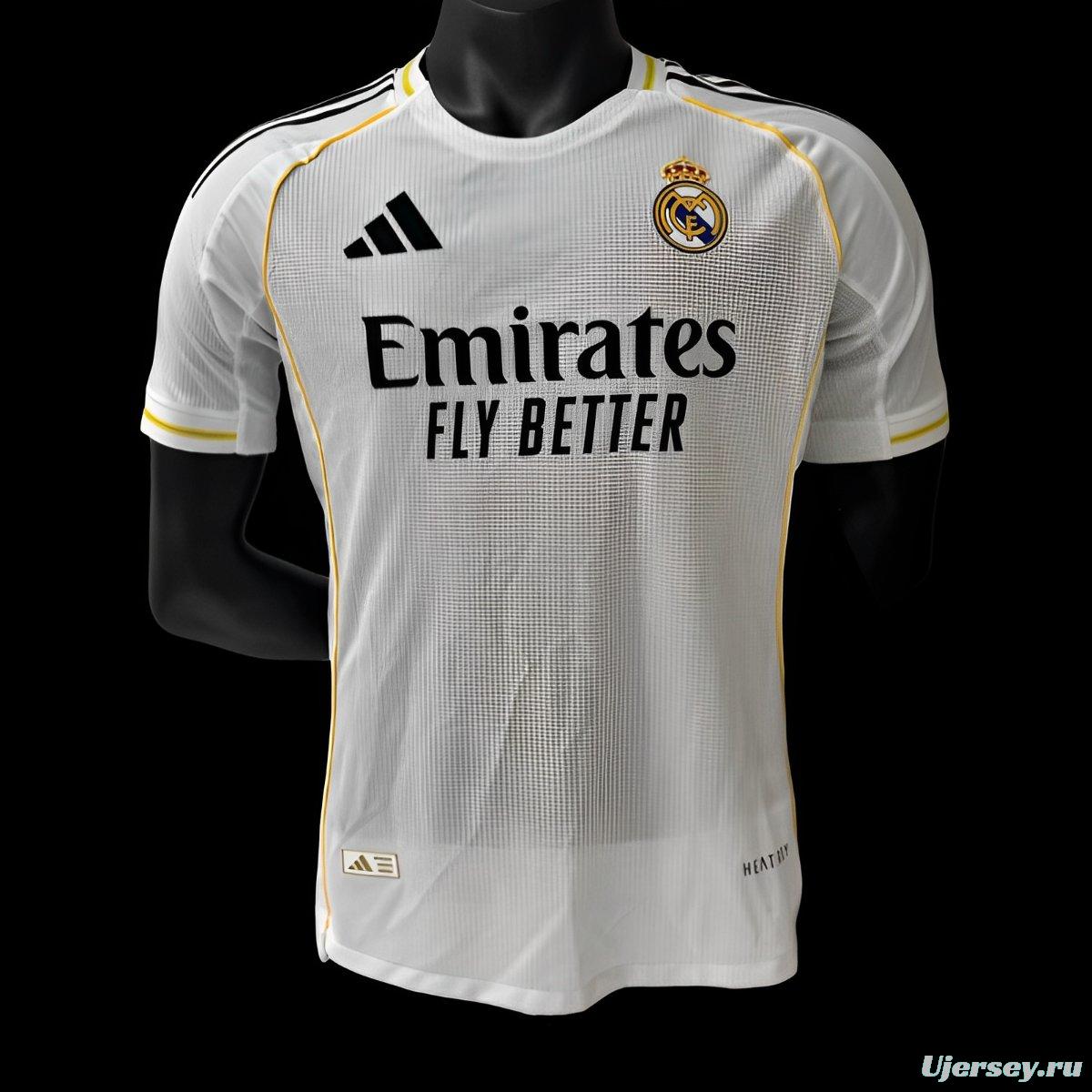 Player Version 25/26 Real Madrid Home Jersey