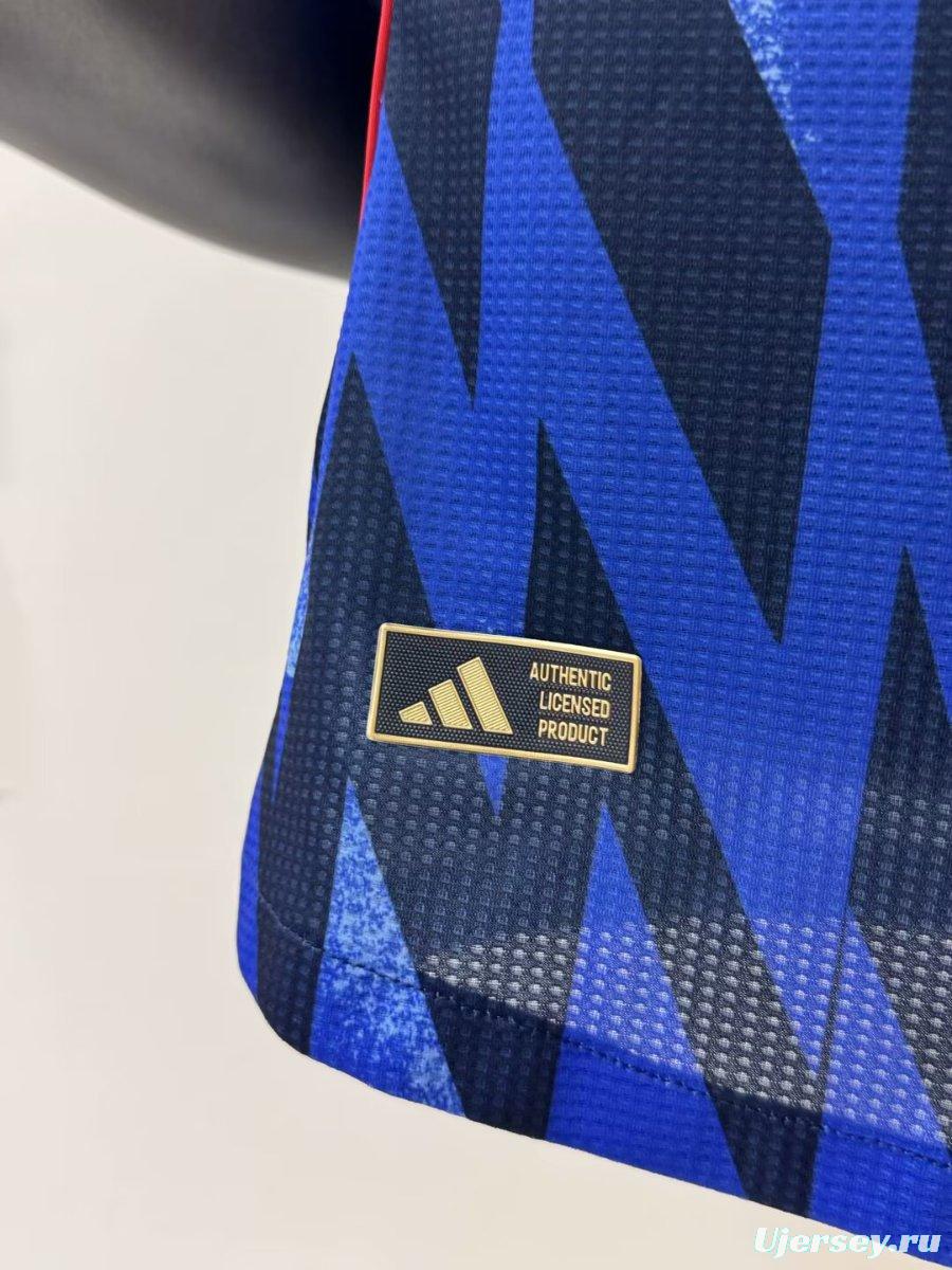 Player Version 25/26 Arsenal Away Blue Jersey