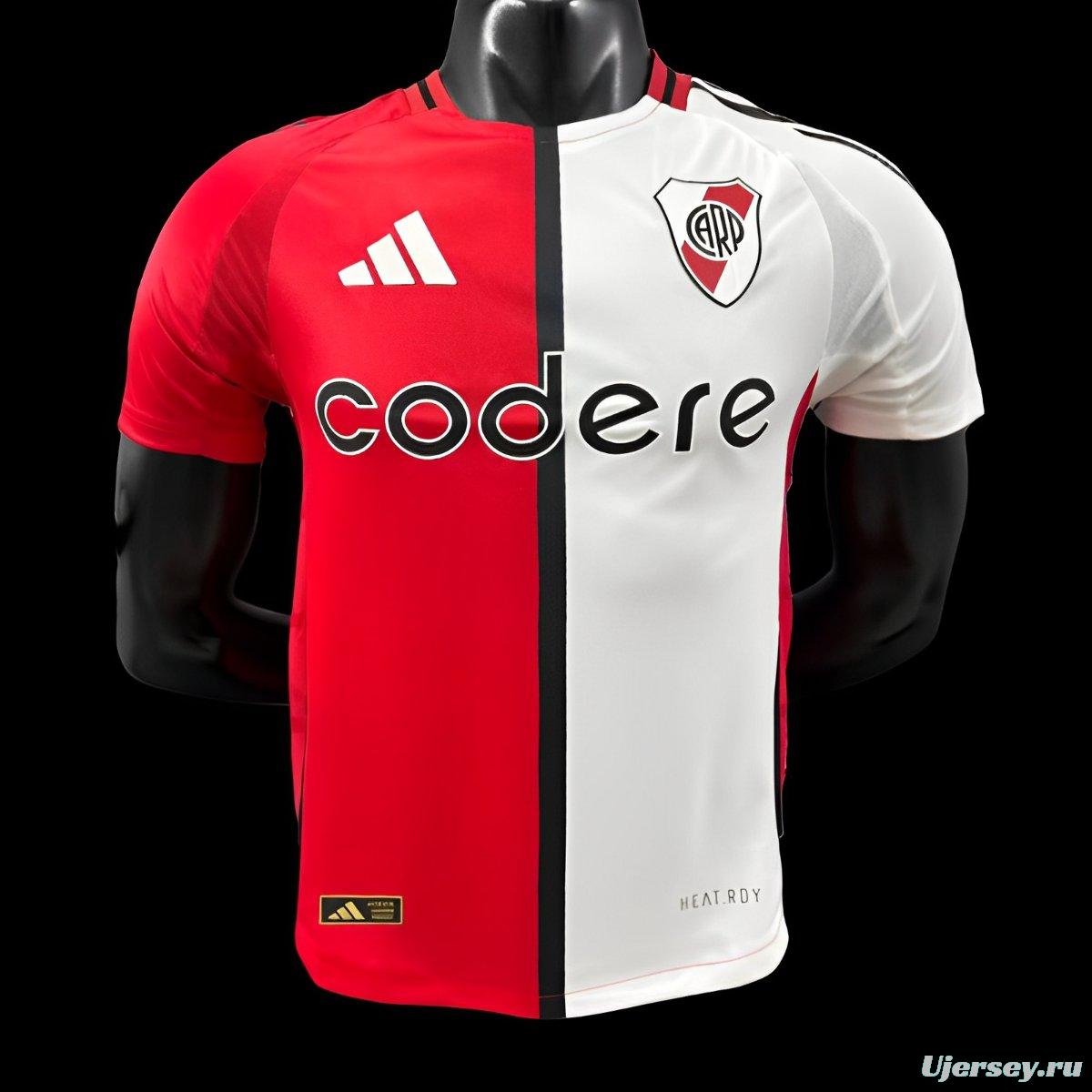 Player Version 25/26 River Plate Home Jersey