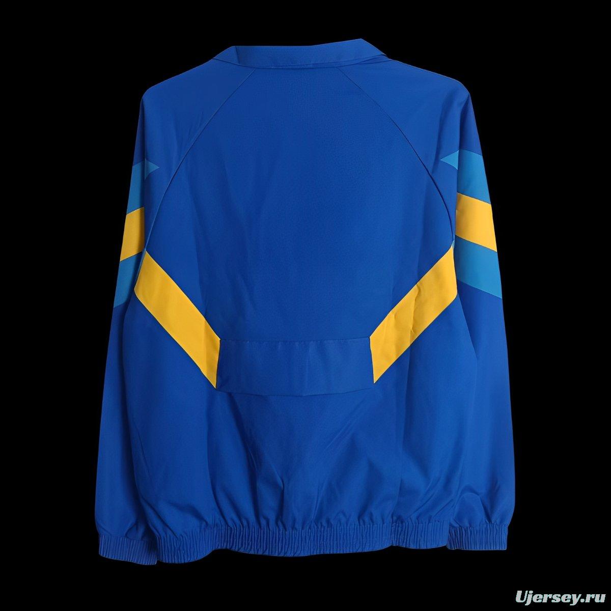 2025 Boca Juniors Blue Windbreaker