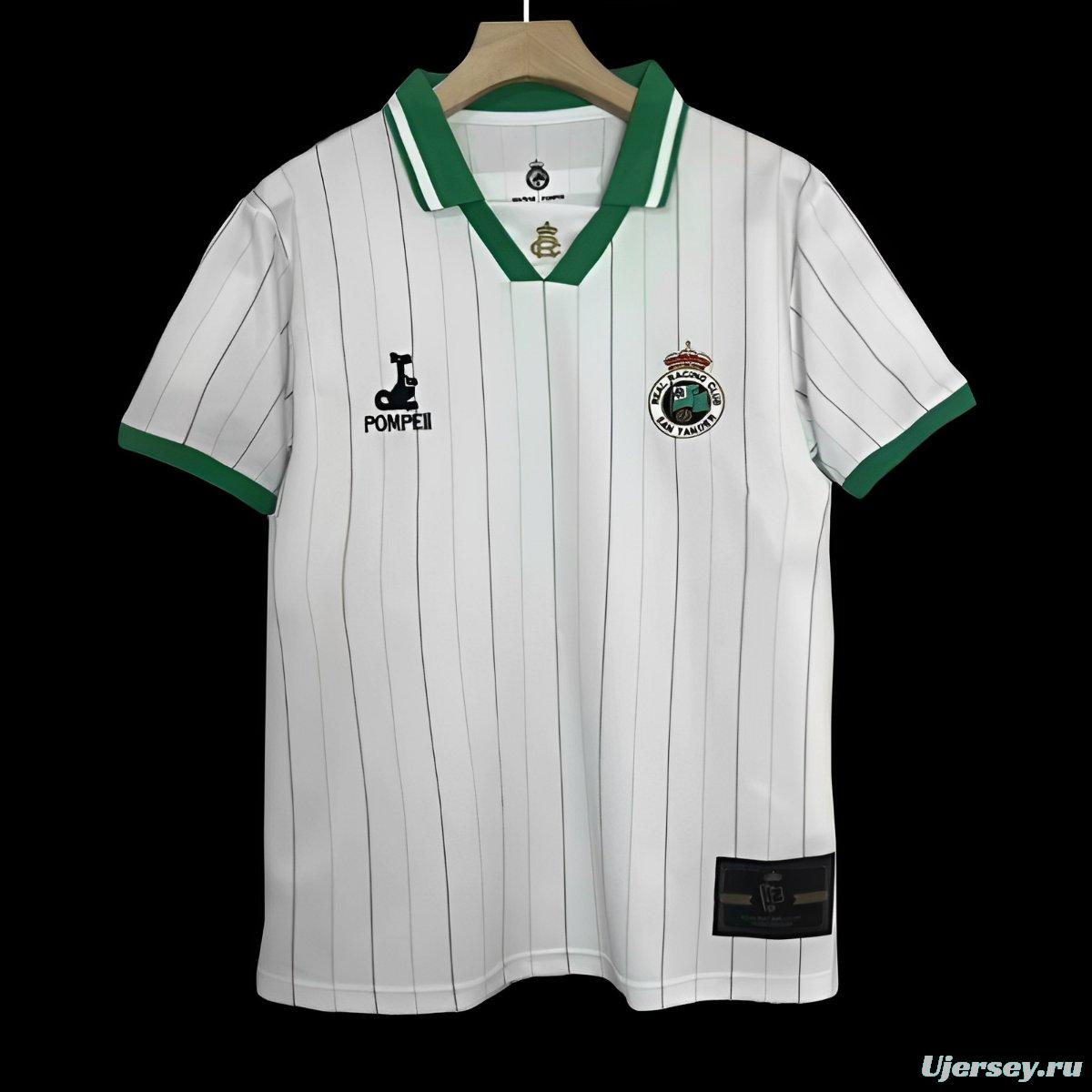 25/26 Racing Santander 112 Anniversary White Jersey