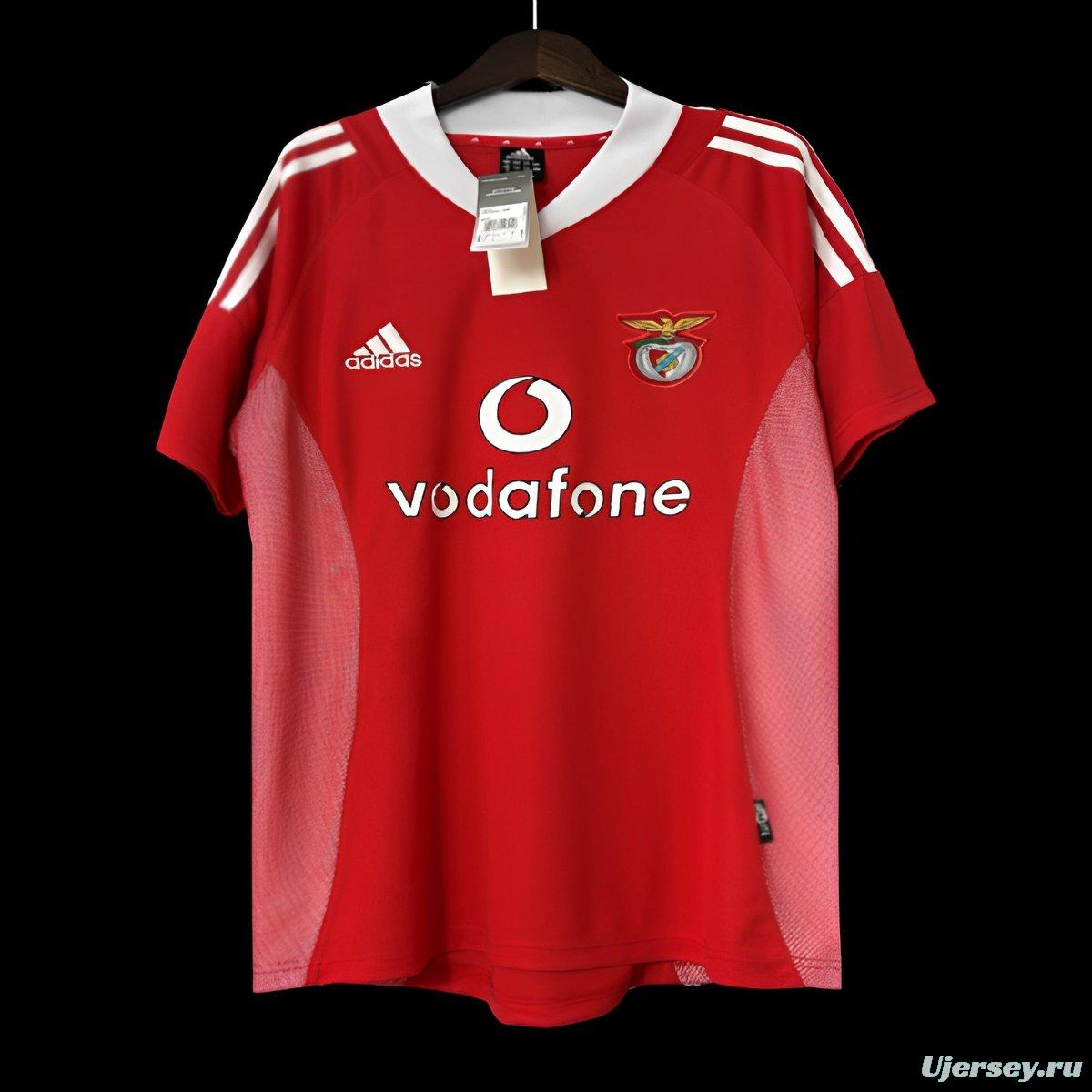 Retro 02/03 Benfica Home Jersey