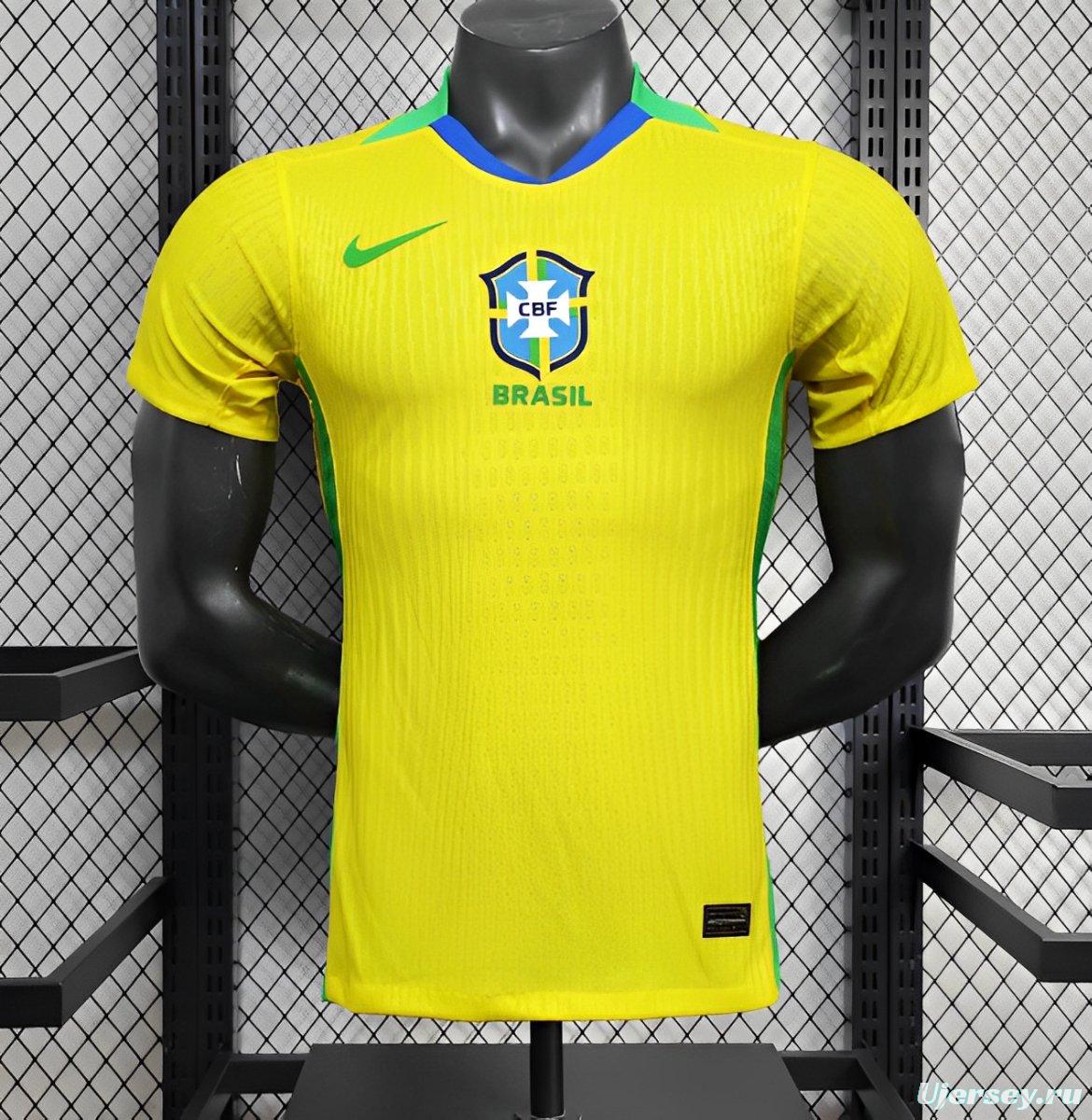 25/26 Player Version Brazil Yellow Jersey