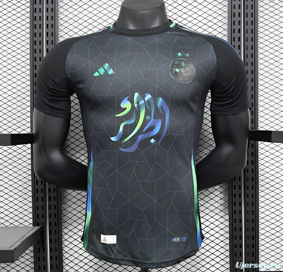 2024 Player Version Algeria National Black Special Jersey