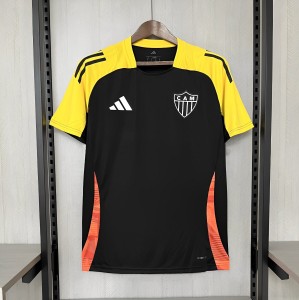 25/26 Atletico Mineiro Training Black/Yellow Jersey S-XXXXL