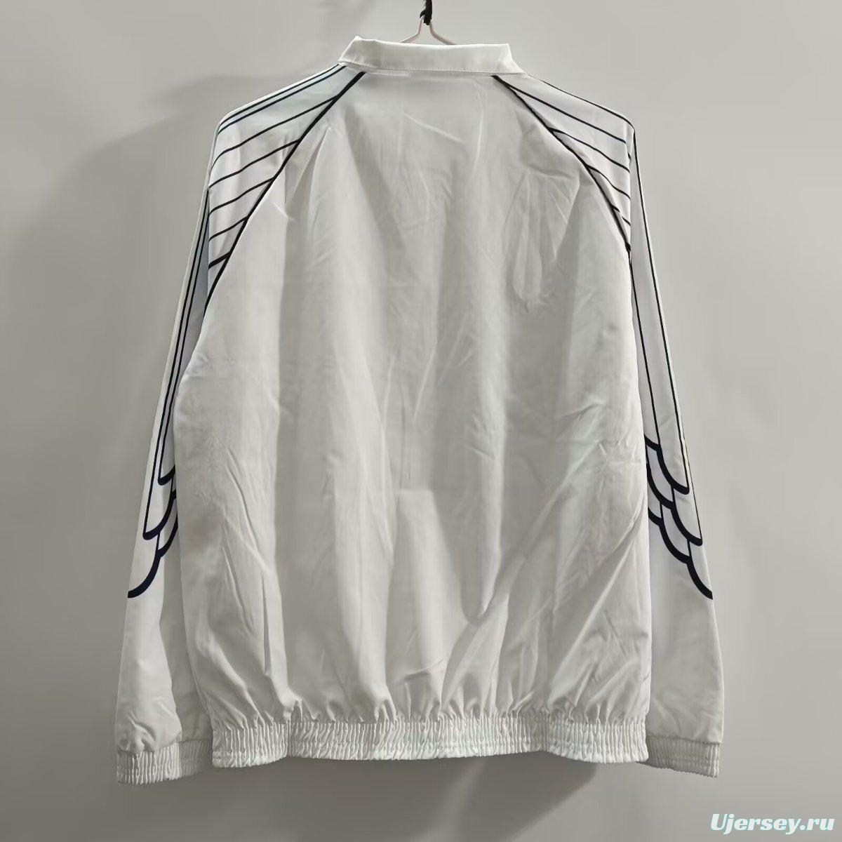 24/25 PSG White Windbreaker