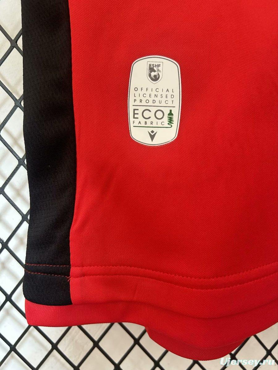 2025 Albania Home Jersey