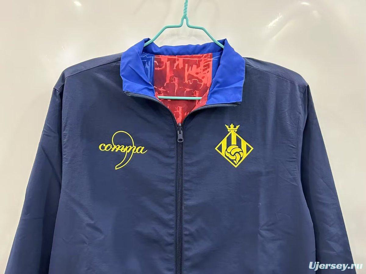 25/26 Barcelona Comma Football Reversible Windbreaker