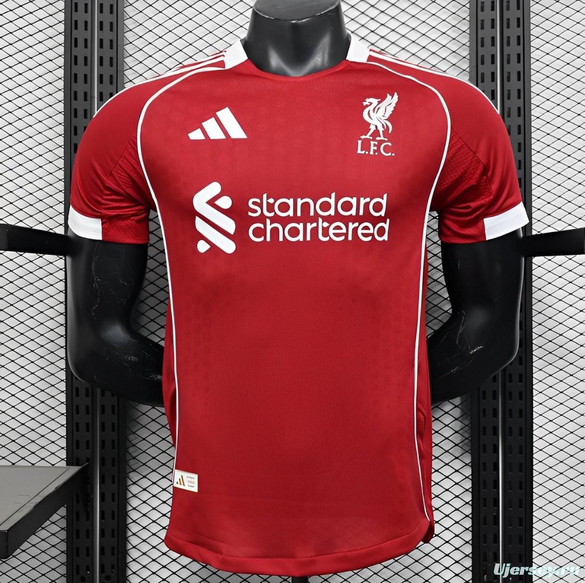 Player Version 25/26 Liverpool Home Jersey