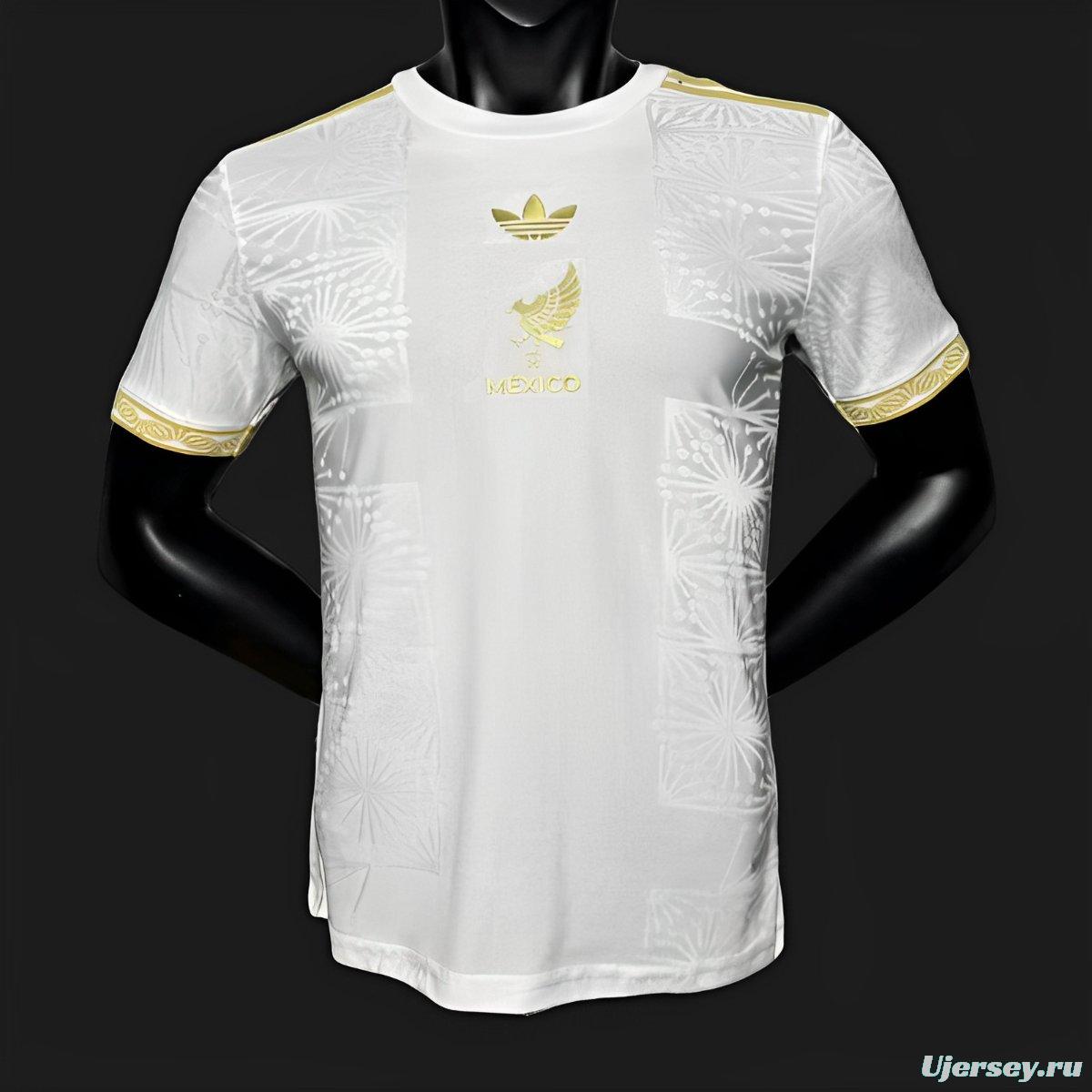 Player Version 2025 Mexico Gold Cup WHITE Jersey