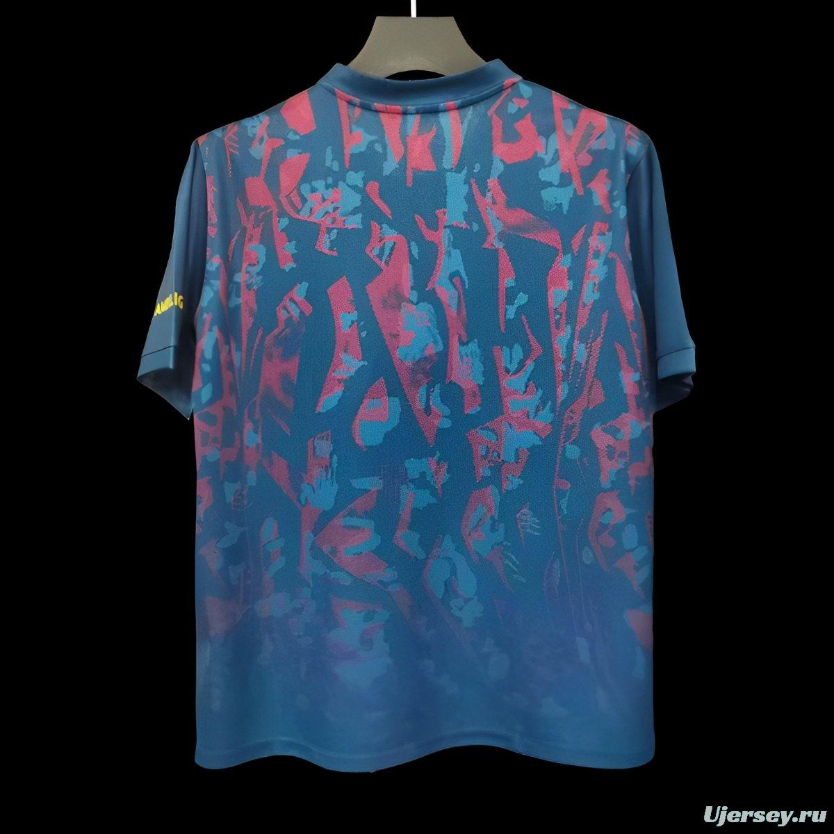 25/26 Barcelona Fourth Jersey Featured "Artistic" Design