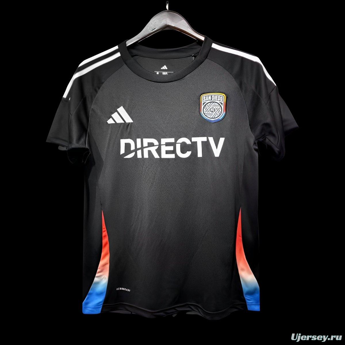 25/26 Santiago Wanderers Home Black Jersey