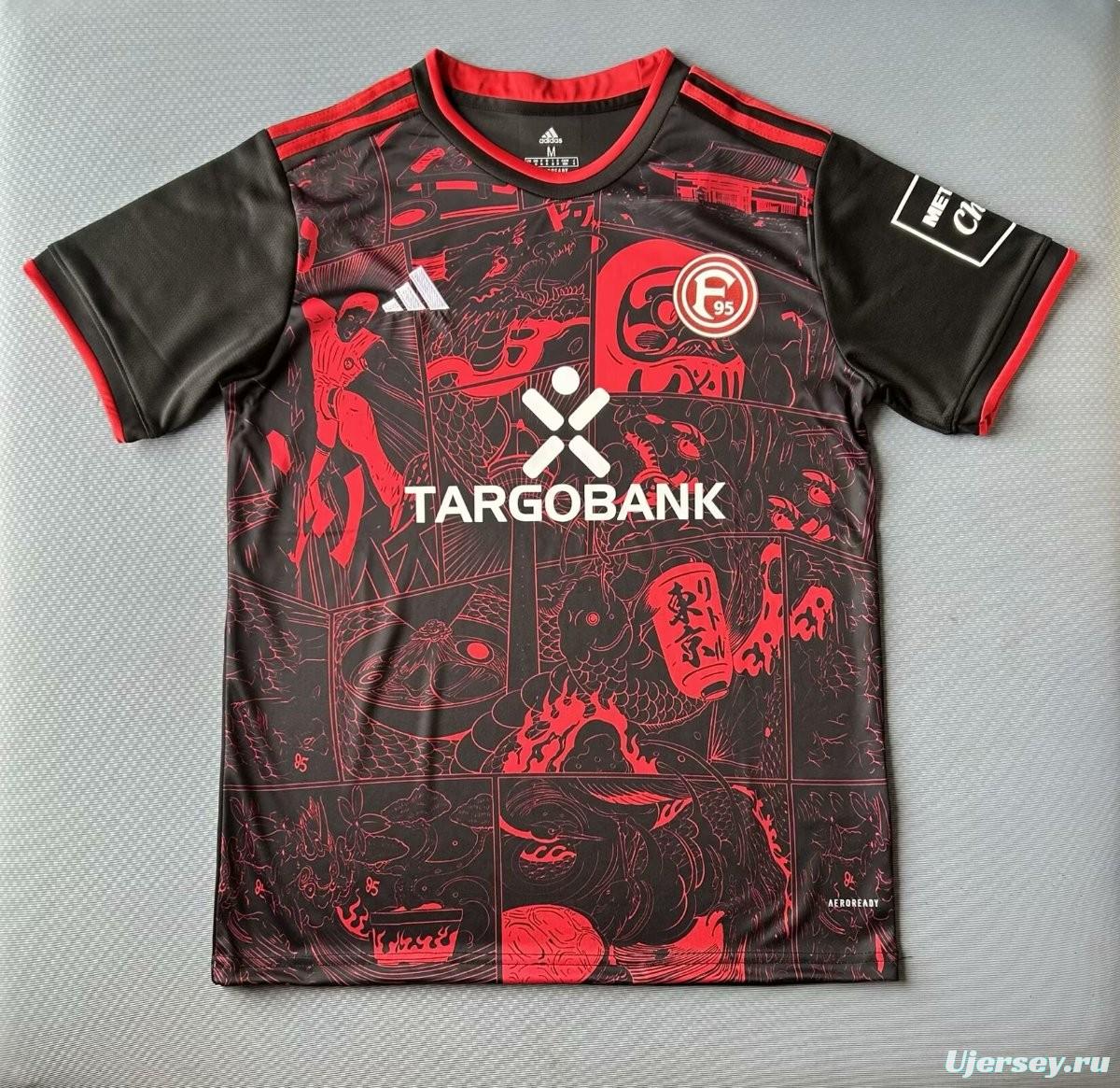 24/25 Fortuna Düsseldorf Daruma Black Jersey