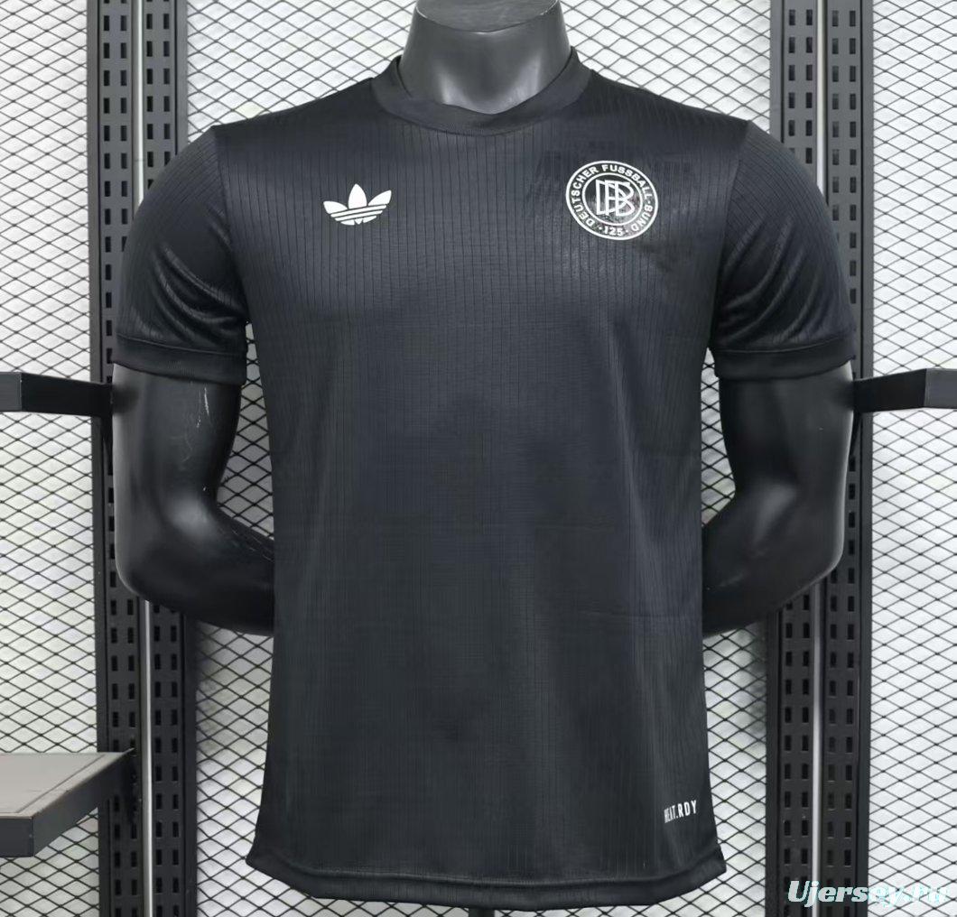 Player Version 2025 Germany Black 125Th Anniversary Jersey