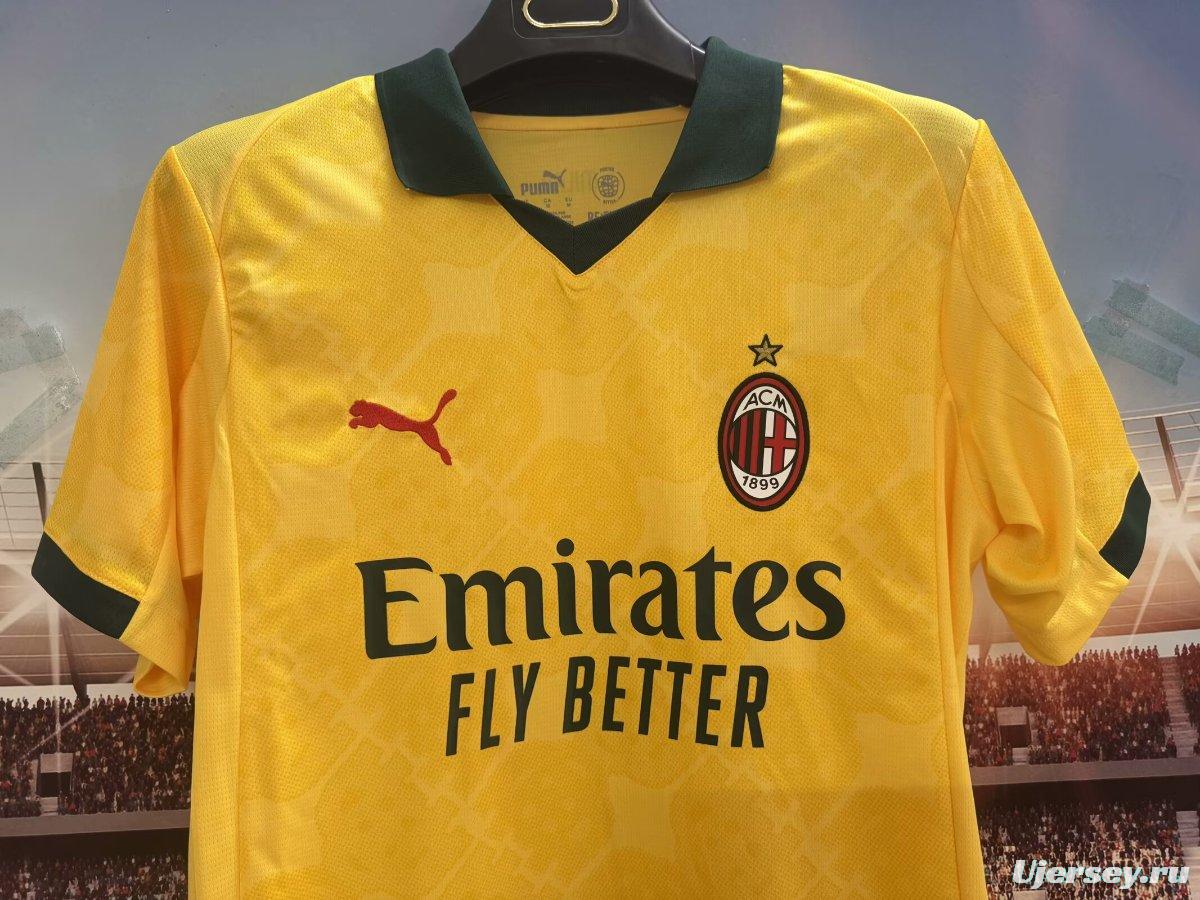 25/26 AC Milan Third Yellow Jersey
