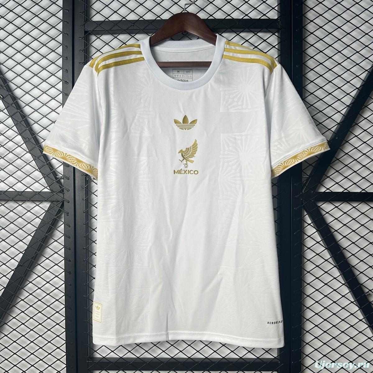 2025 Mexico Gold Cup WHITE Jersey