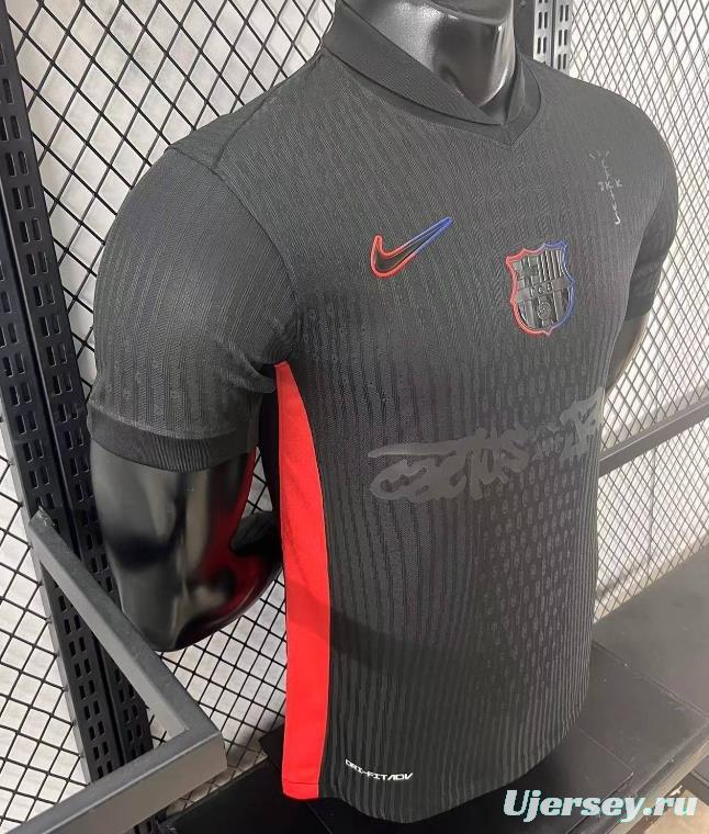 Player Version 24/25 Barcelona x Travis Scott Away Jersey