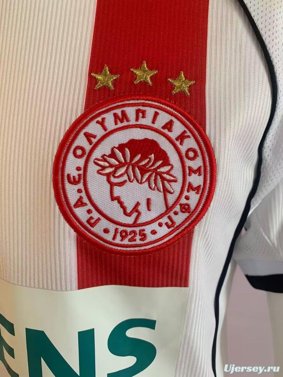 Retro 01/02 Olympiacos Home Jersey