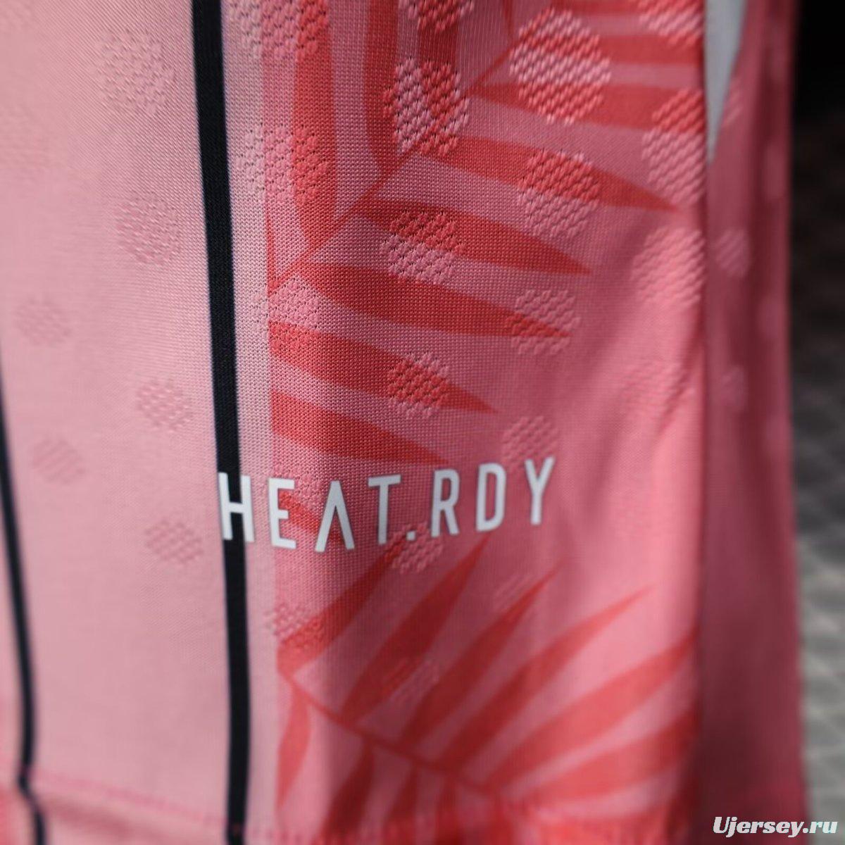 Player Version 25/26 Inter Miami CF Pink with Palm Leaf and Stripes Jersey