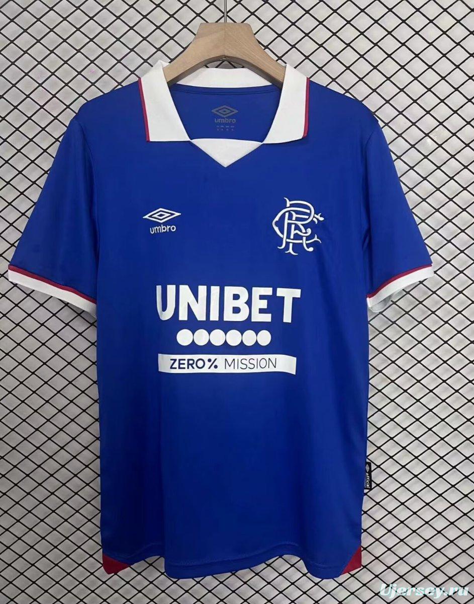 25/26 Glasgow Rangers Home Jersey