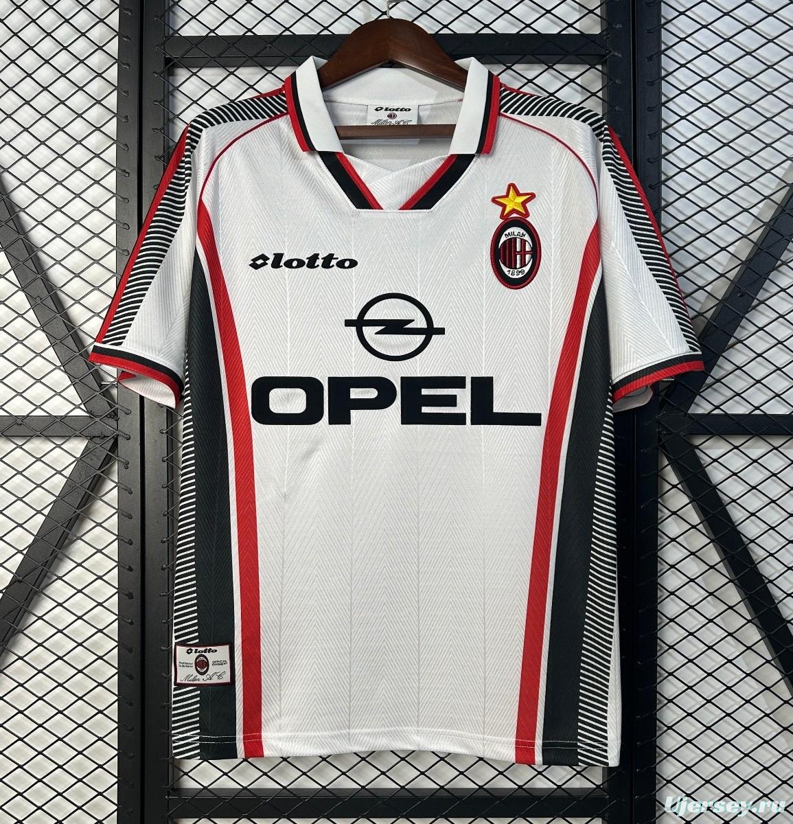 Retro 98/99 AC Milan Away Jersey