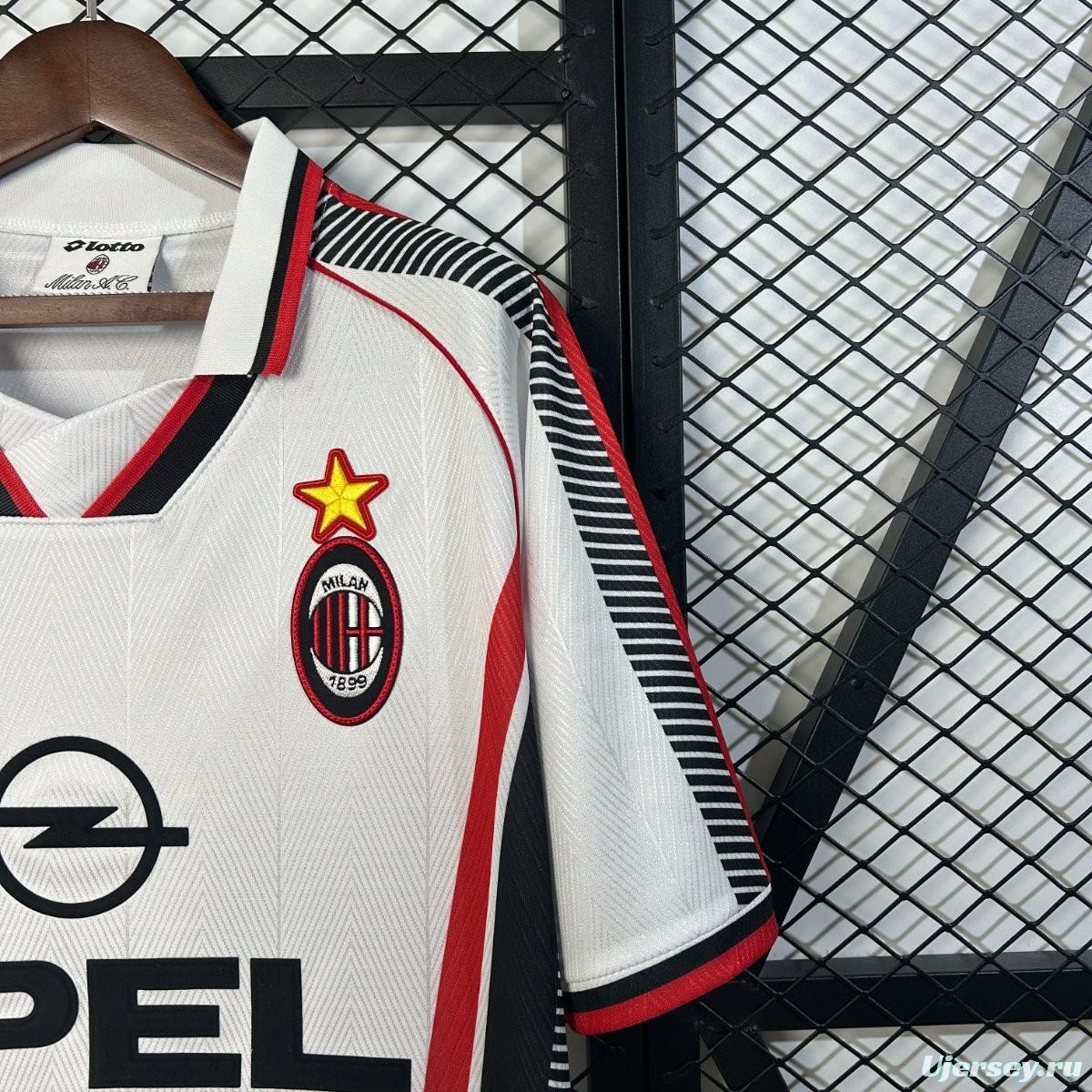 Retro 98/99 AC Milan Away Jersey