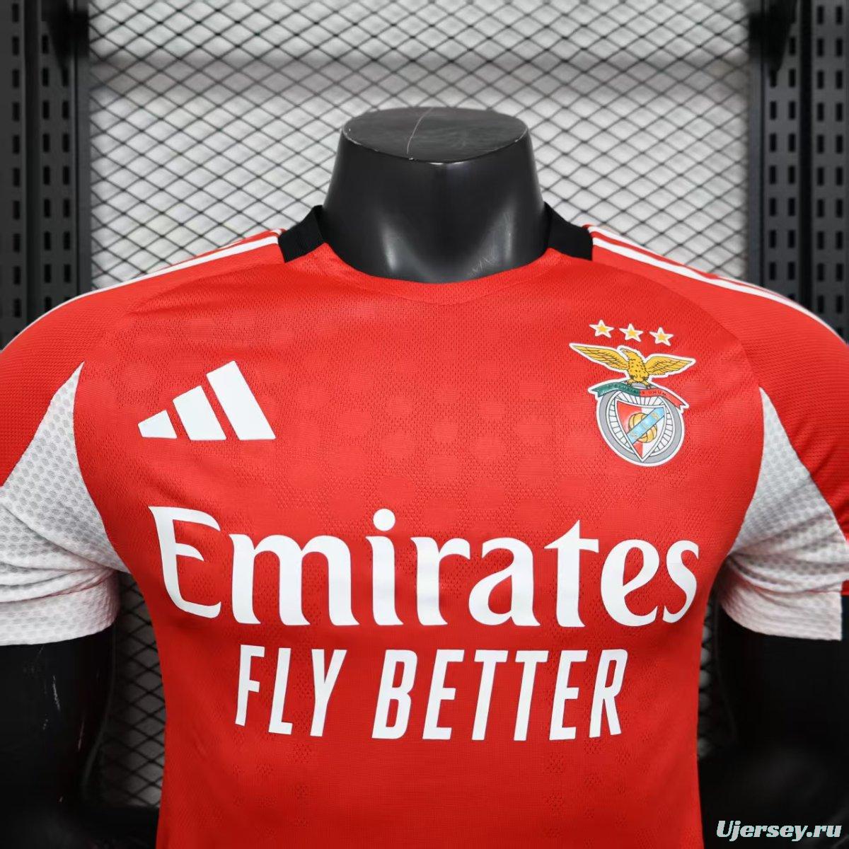 Player Version 25/26 Benfica Home Jersey