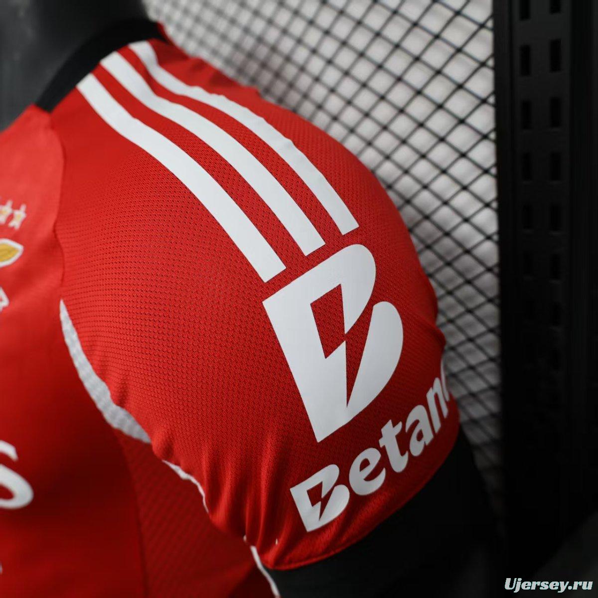 Player Version 25/26 Benfica Home Jersey