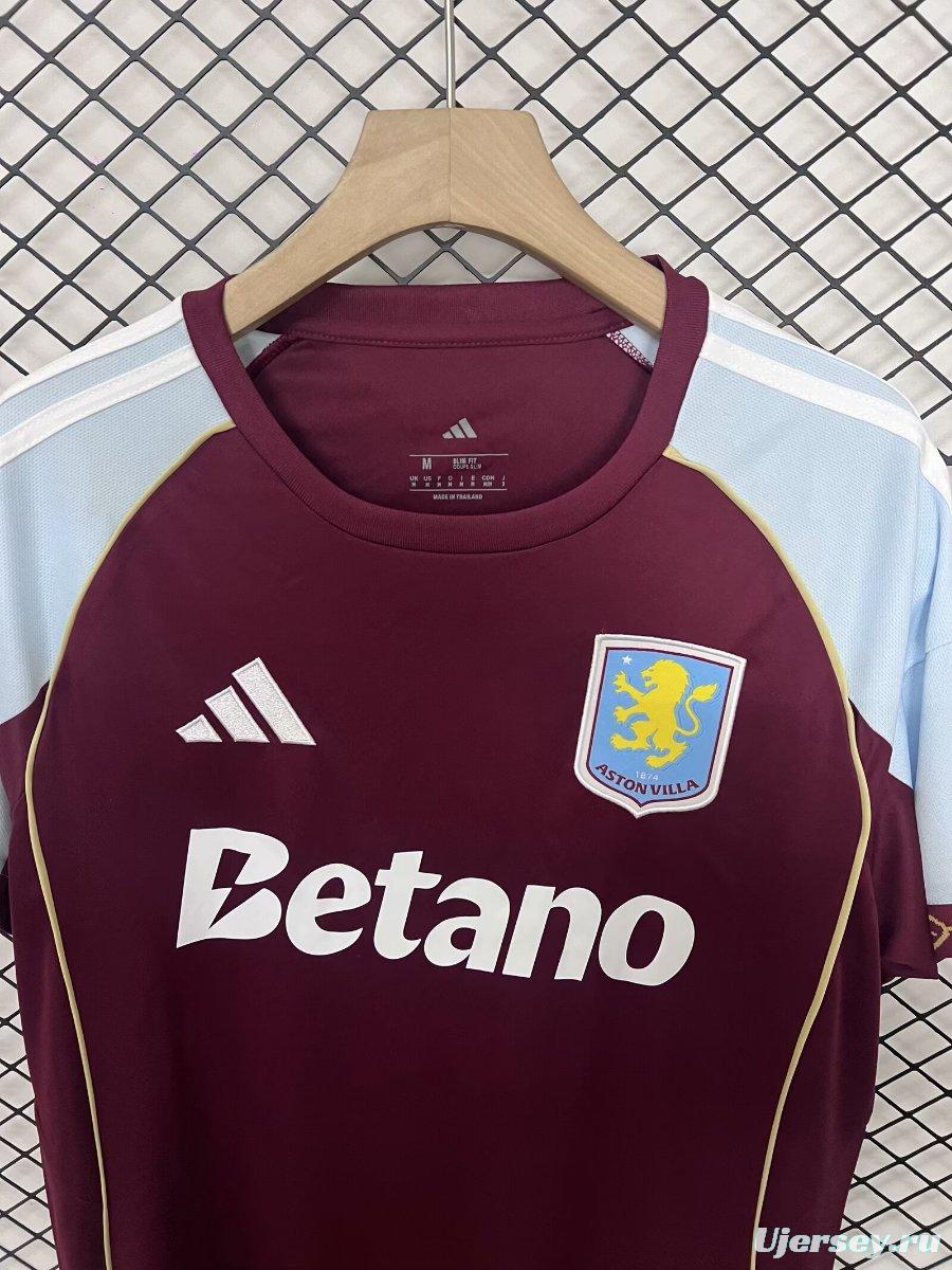 25/26 Aston Villa Home Jersey