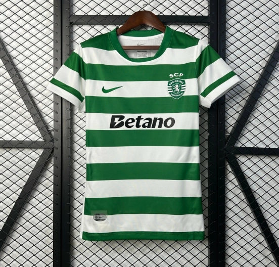25/26 Women Sporting Lisbon Home Jersey
