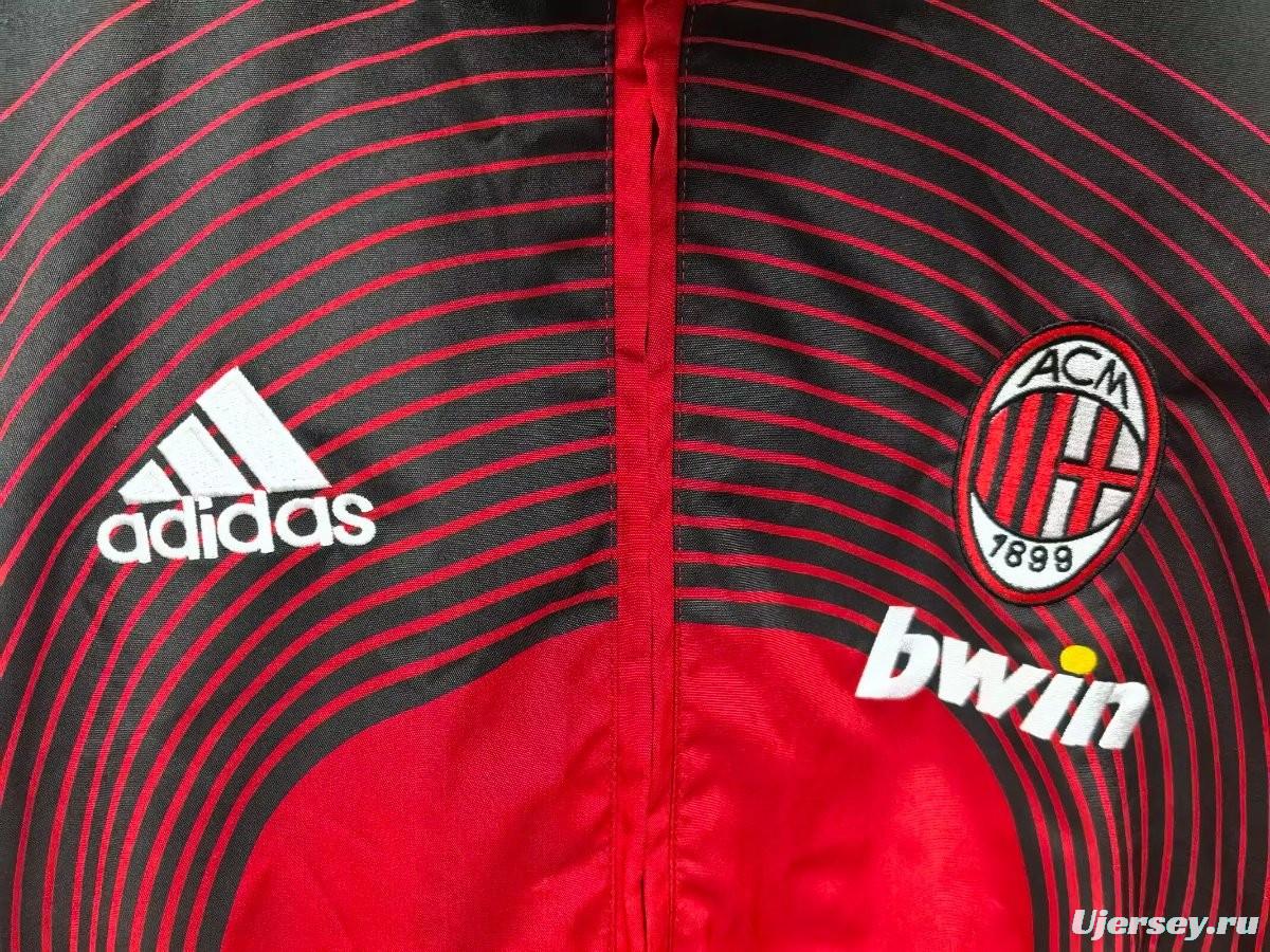 25/26 AC Milan Red Windbreaker