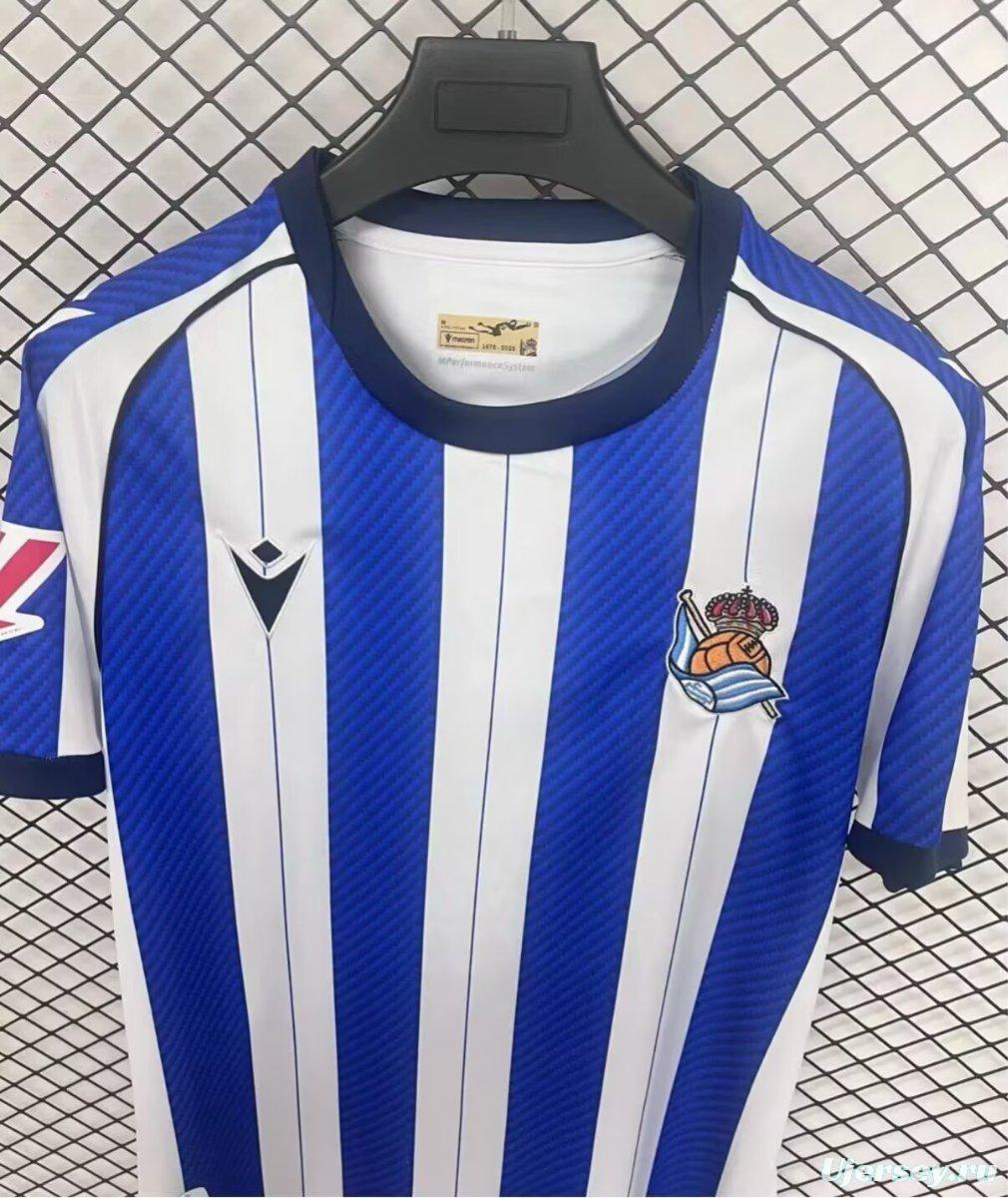 25/26 Real Sociedad Home Jersey