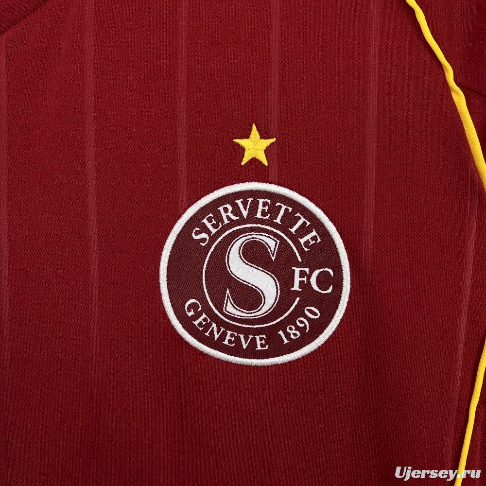 25/26 Switzerland Club Servette Home Jersey