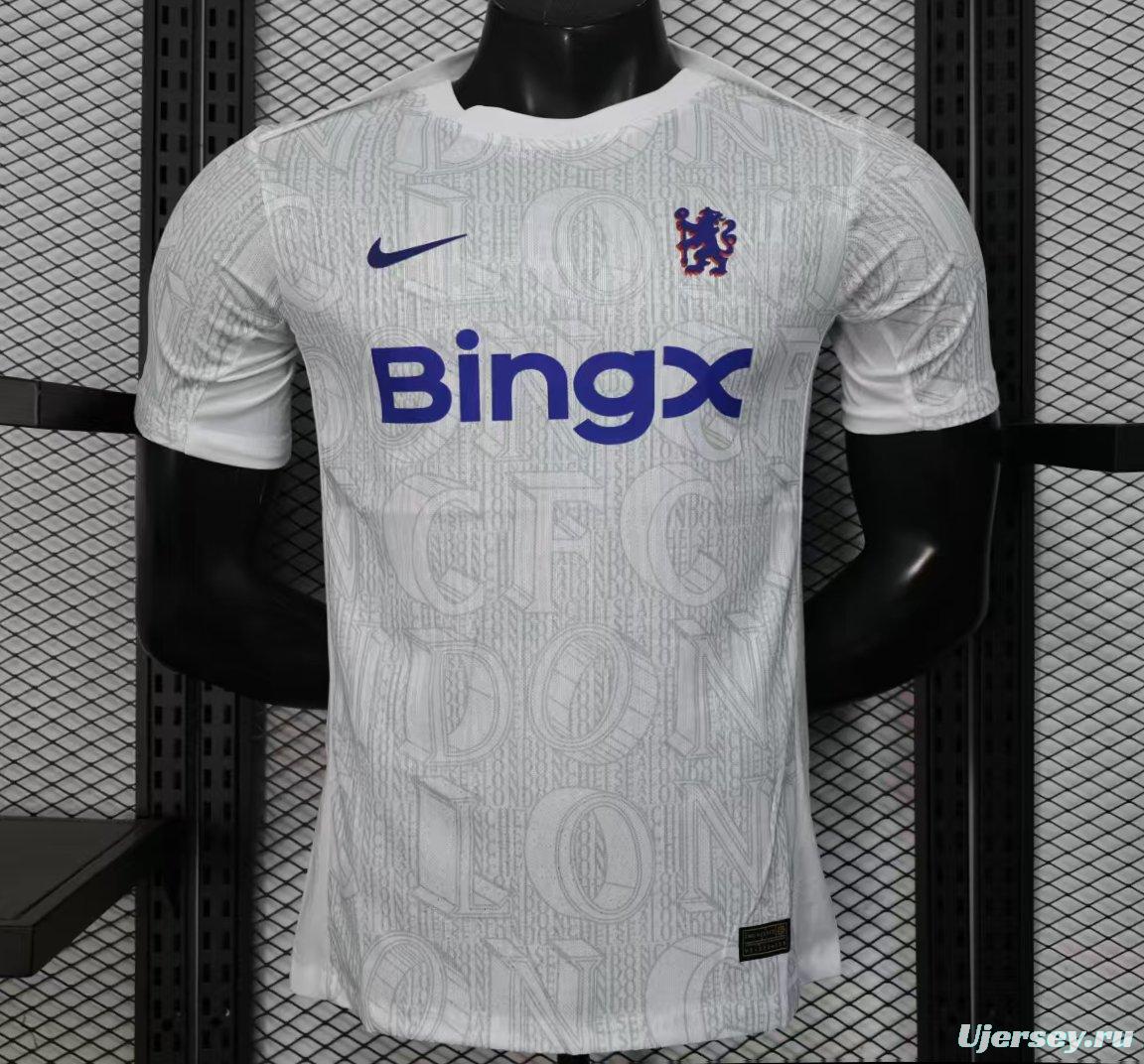 Player Version 25/26 Chelsea White Pre-Match Jersey