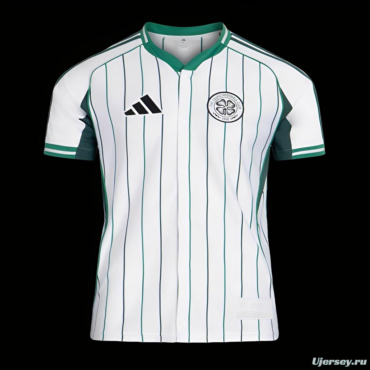 25/26 Celtic US Pack Baseball Jersey