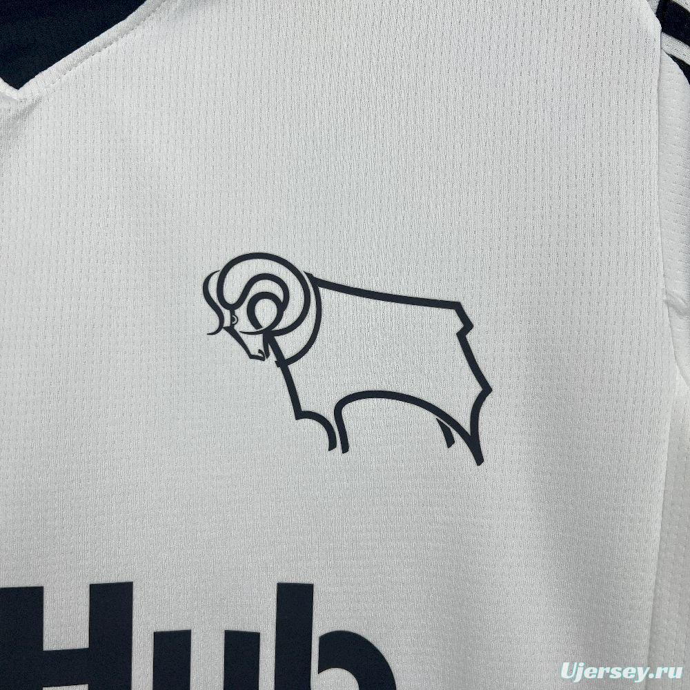 25/26 Derby County FC Home Jersey