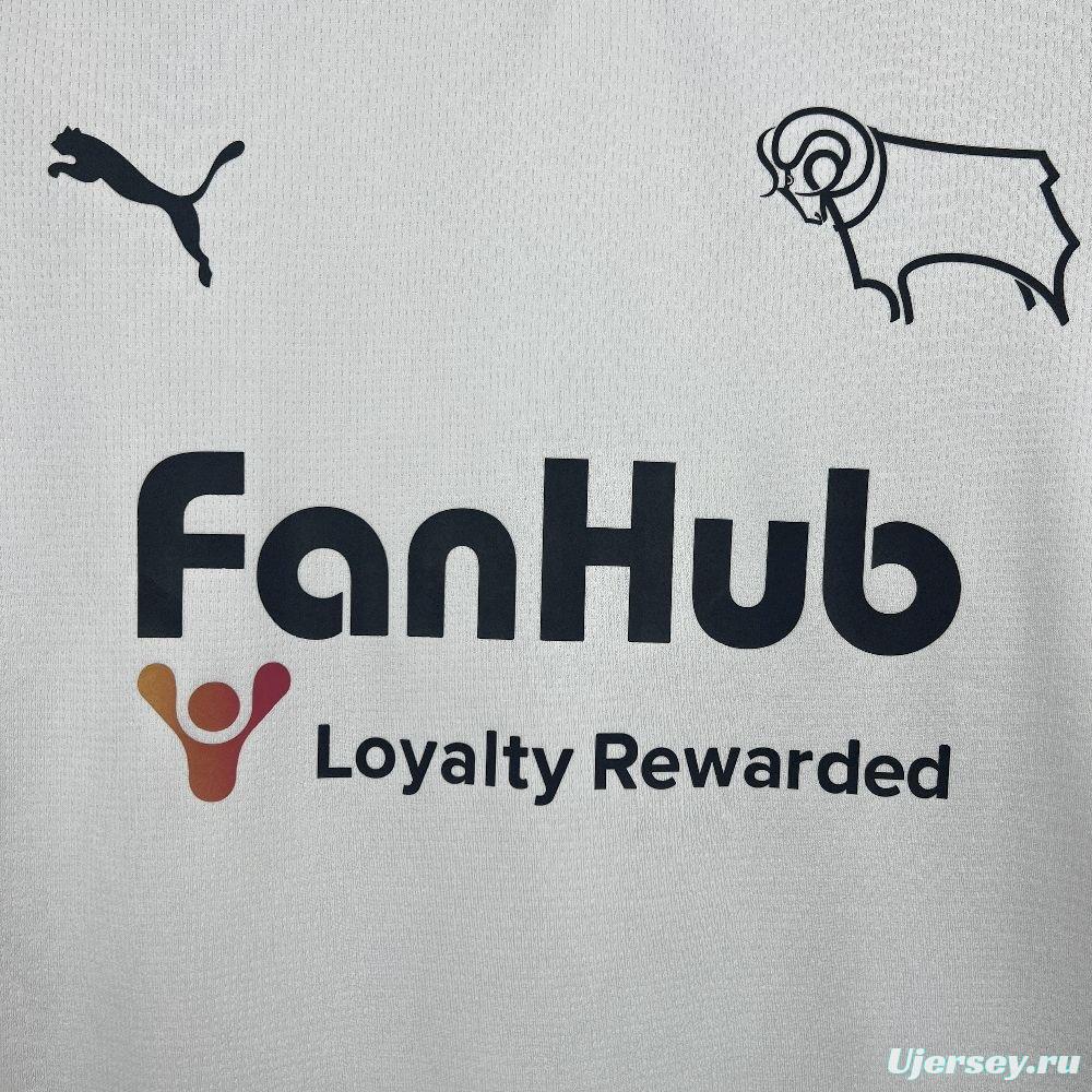 25/26 Derby County FC Home Jersey