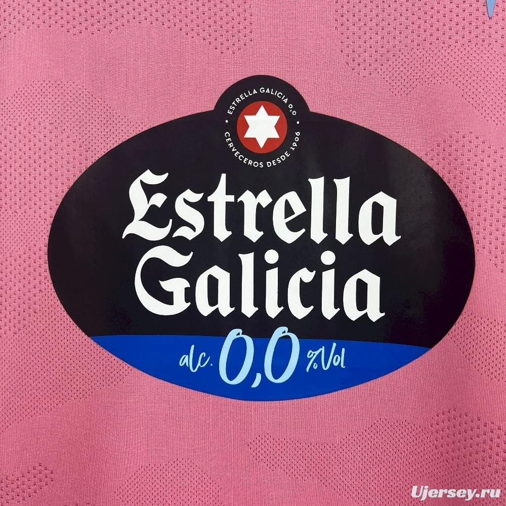 25/26 Celta de Vigo Third Pink Jersey