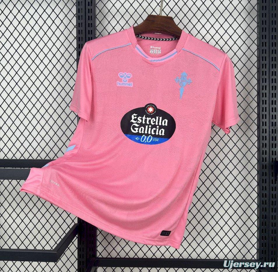 25/26 Celta de Vigo Third Pink Jersey