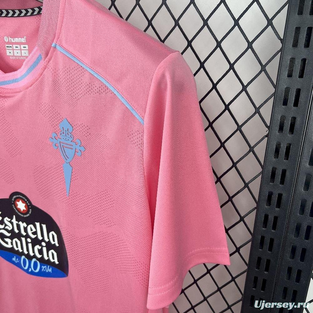 25/26 Celta de Vigo Third Pink Jersey