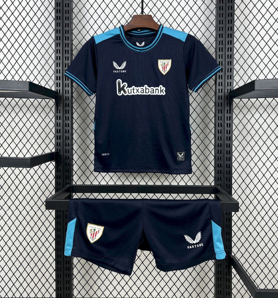 2025/26 Kids Athletic Bilbao Away Kit